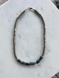 Image 2 of *new* PYRITE + BLACK TOURMALINE