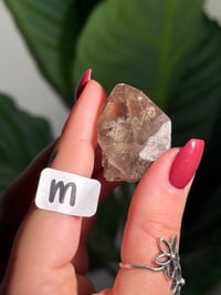 Image 14 of CHOOSE YOUR OWN MINI RUTILE SMOKEY QUARTZ POINTS (NATURAL UNPOLISHED POINTS) -BRAZIL- LOT 2
