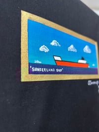 Image 2 of ‘Ship at Sea’ Tote Bag