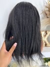 LLH 14” Kinky Straight 13x4 glueless wig 