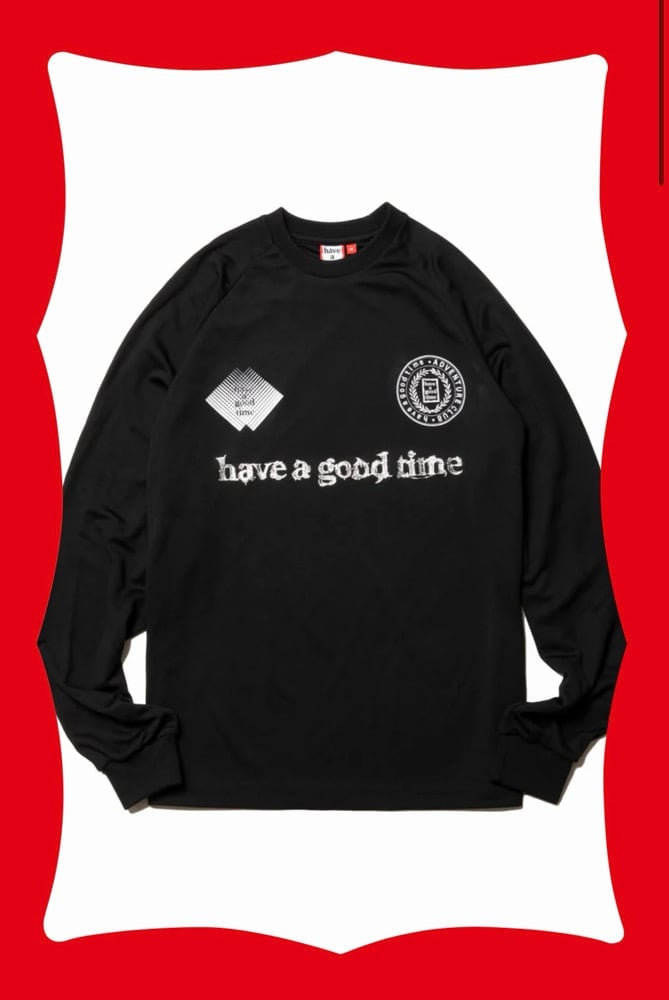 Image of HAVE A GOOD TIME - BIO MECH L/S JERSEY (BLACK)