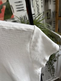 Image 2 of American Eagle crispy white textured tee