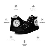 Image 1 of Men’s high top canvas shoes