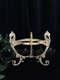 Image 8 of Magnifique boule de cristal de 13cm de diamètre et son support en bronze massif, XIXème siècle