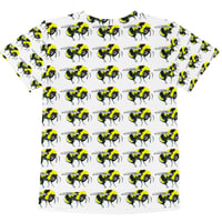 Image 1 of Kids crew neck Bumble bee t-shirt