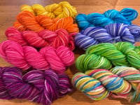 Image 4 of Rainbow 8ply Merino Wool Nine Pack (180 grams)