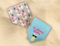 Image 1 of No Drama Llama / Llamas Reversible Bandana 