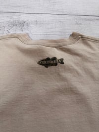 Image 3 of Vintage Columbia Thank God I Fish Tee - L