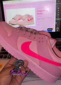 Tripple Pink Dunks 