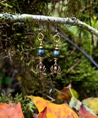 Image 1 of Kombaba Jasper Mini Spiders Earring