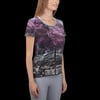 All-Over Print Women's Athletic T-shirt