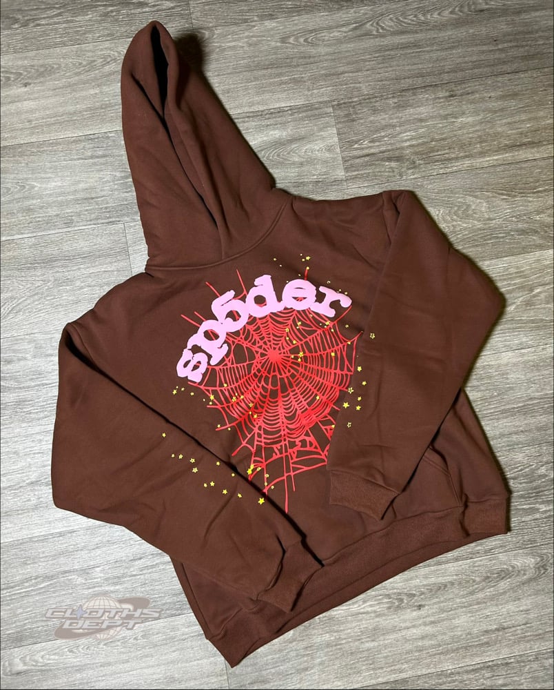 Image of Spider Brown Hoodie