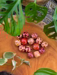 Image 1 of Wooden Beads - Set of 3