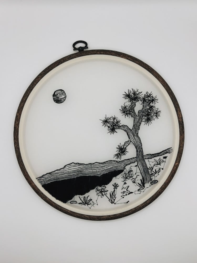 Image of Joshua Tree Landscape Hoop