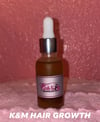 K&M HAIR GROWTH OIL 1oz