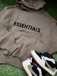 Essential knit hoodie oversize