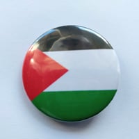 Palestine Flag Button Badge