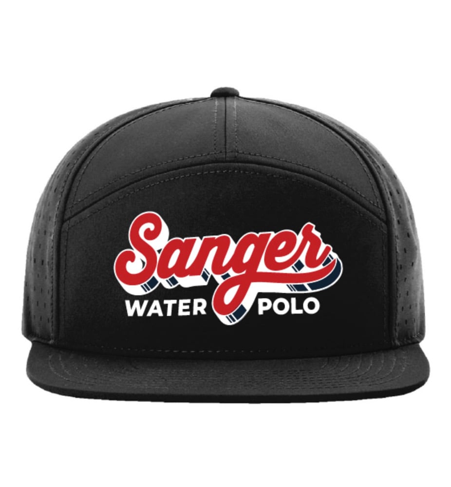 Image of Black 7 Panel SHS WP Hat