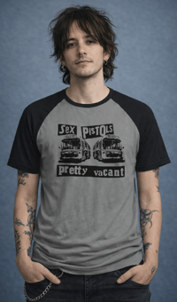 Image 1 of Camiseta Baseball Sex Pistols (Pretty Vacant)