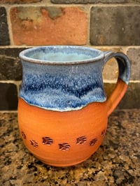 Image 1 of Paws in the sand mug 