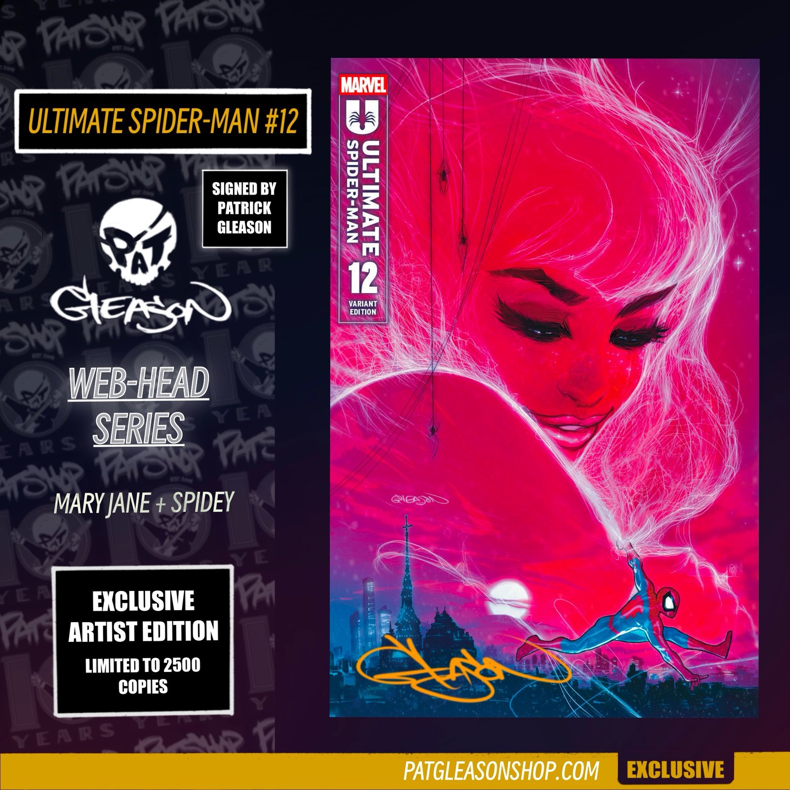 SIGNED SET: VIRGIN + TRADE DRESS: ULTIMATE SPIDER-MAN: MARY