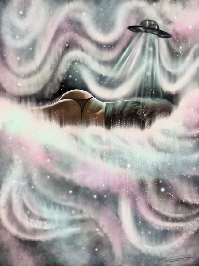 Sleeping Goddess Print