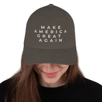 Image 25 of MAGA Make America Great Again - Flex Fit Structured Twill Cap