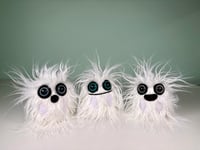 Image 1 of Weighted Fluffy Cute Ghosts