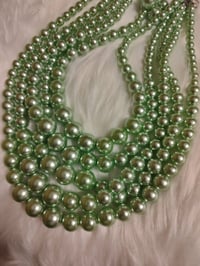 Image 2 of MINT GREEN PEARL SET