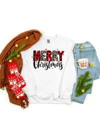 Image 3 of Merry Christmas  Sweatshirt
