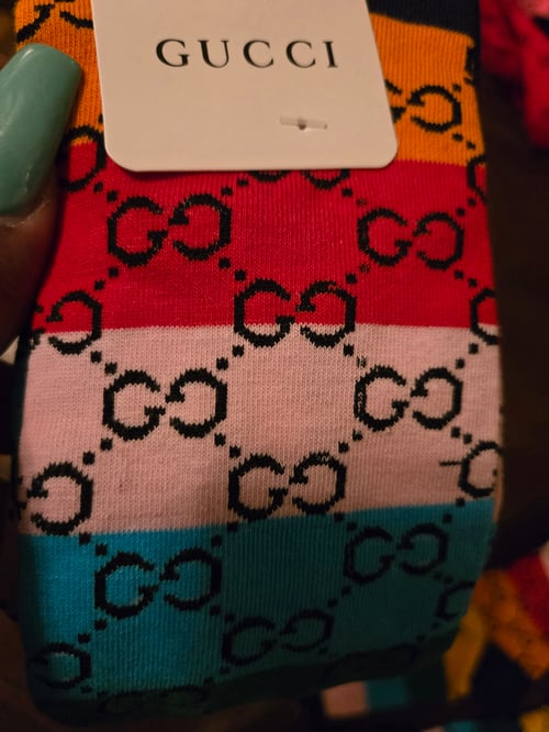 Image of Fashionable Muti-colored Socks