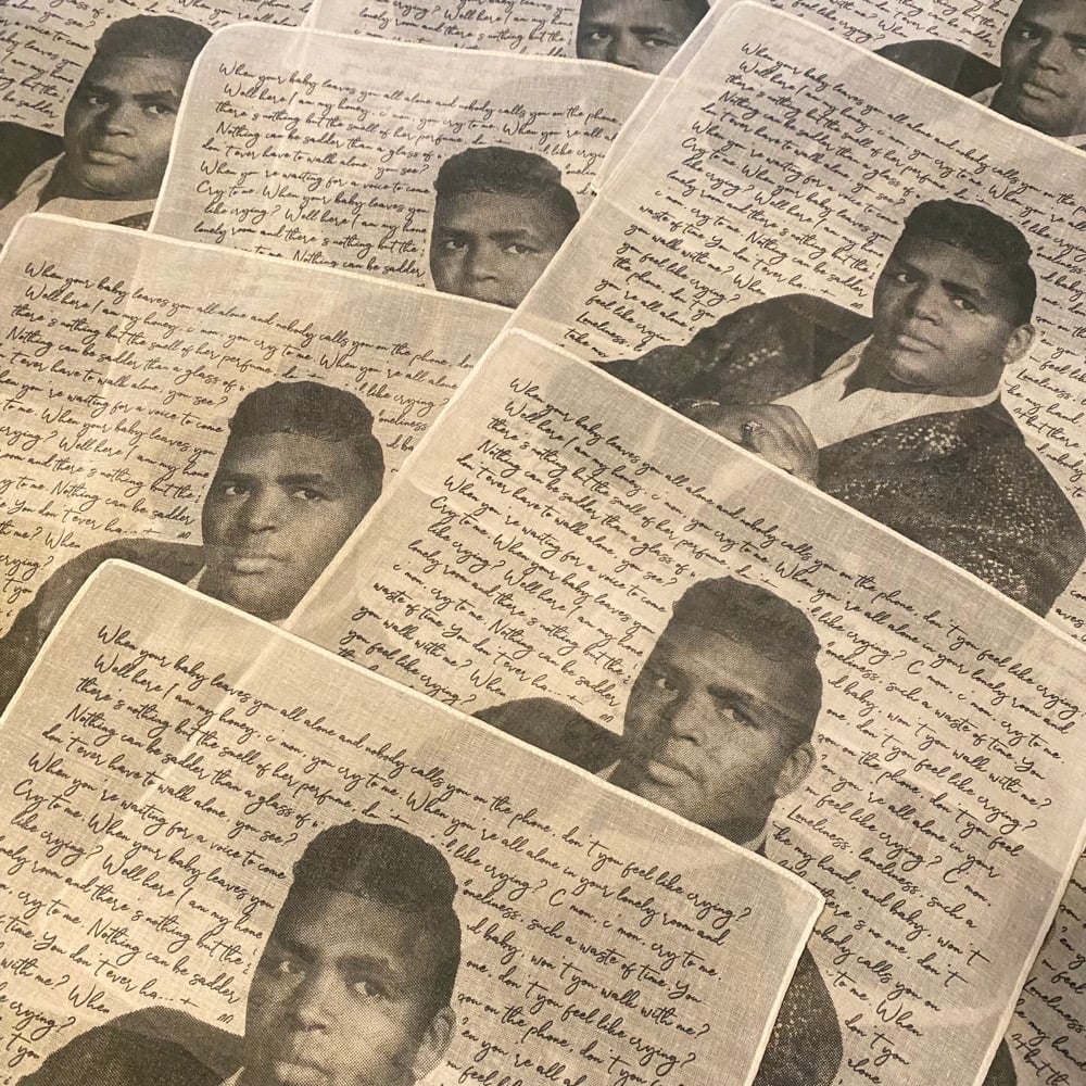 Image of Solomon Burke handkerchief