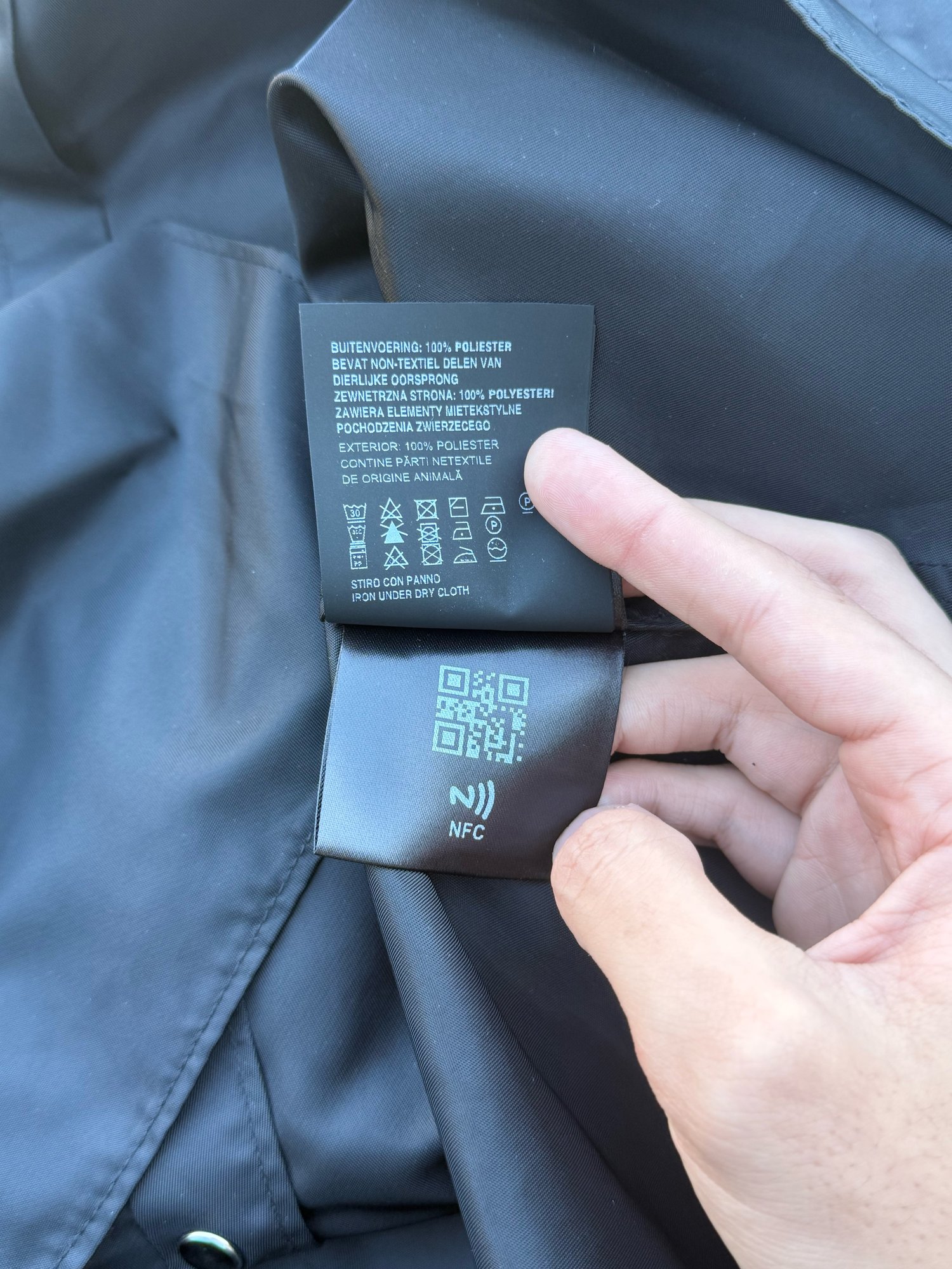 Image of Prada FW20 'Cameraman' Nylon Button-up
