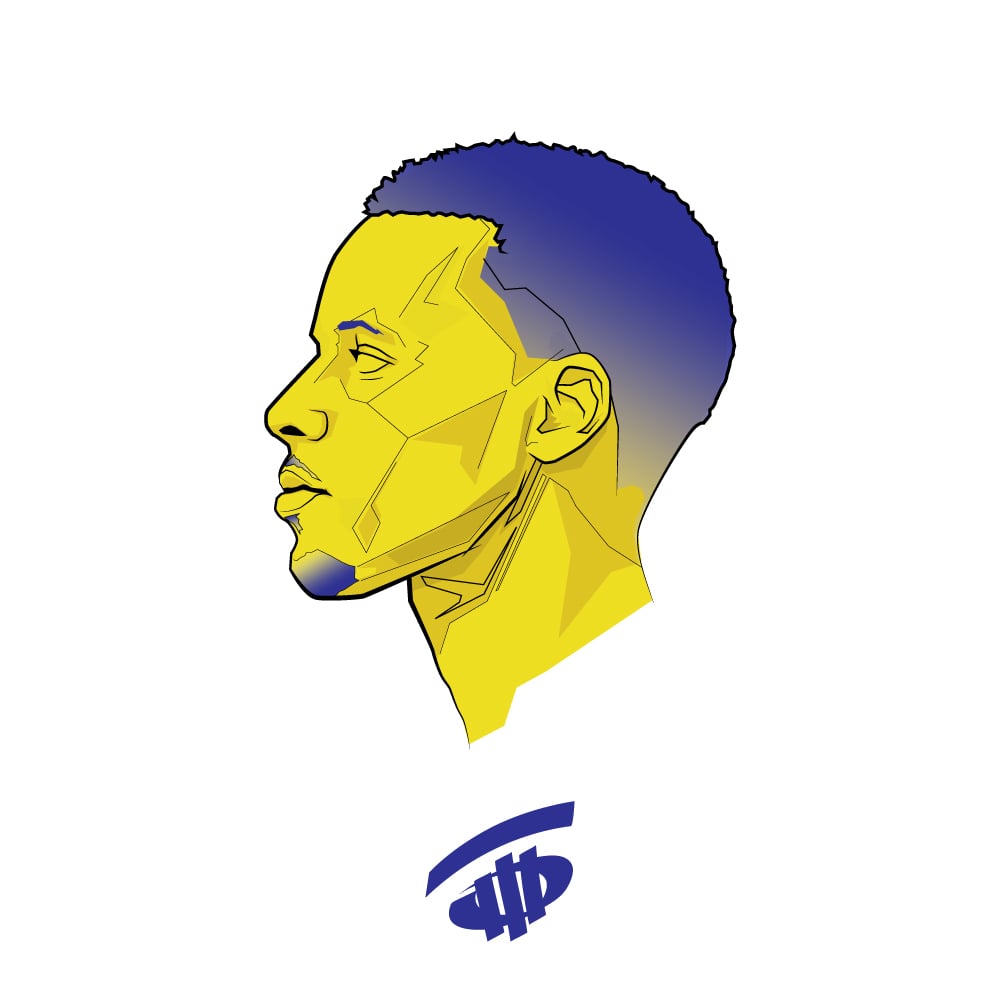 Image of Steph Curry Art Print