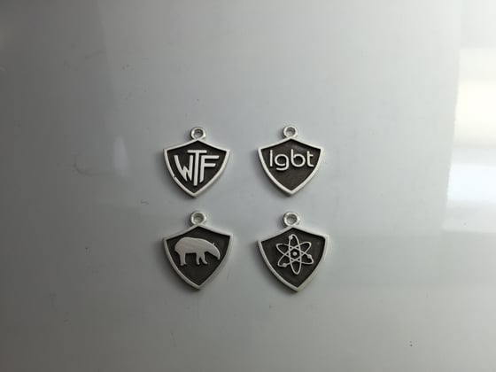 Image of Shield pin or charm