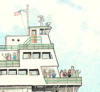 Image 5 of Washington State Ferry 15" X 18"