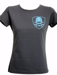 Image 1 of Skellington Tee- Charcoal