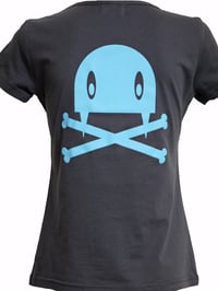 Image 2 of Skellington Tee- Charcoal