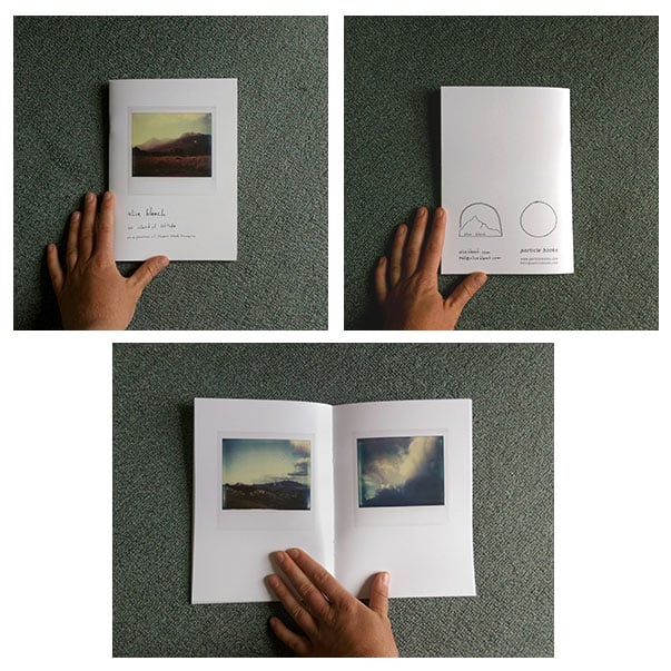 Image of 'an island of solitude' // artist book