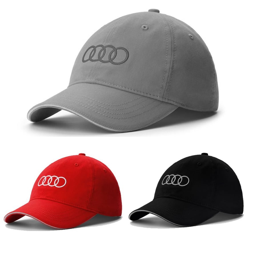 Image of 1+1 Baseball Cap Audi Car Fans Cap Sports Cotton Gorras Brand Golf Racing Hat