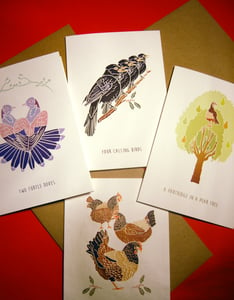 Image of Set of 4 Christmas Cards