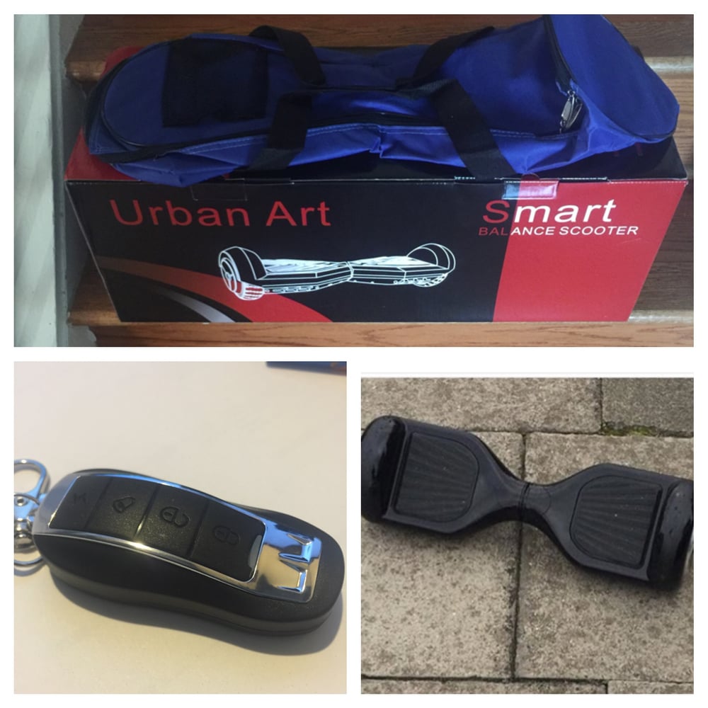 Hoverboard With Bluetooth Speaker Led Lights And Key Remote Curve Gang