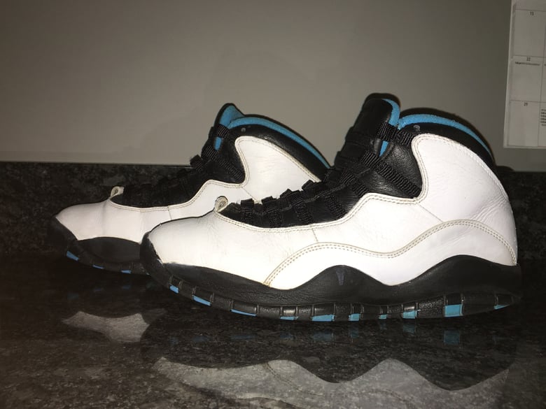 Image of jordan 10 powder blue (size 9)