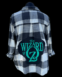 Image 1 of Medium Wizard of Oz Flannel