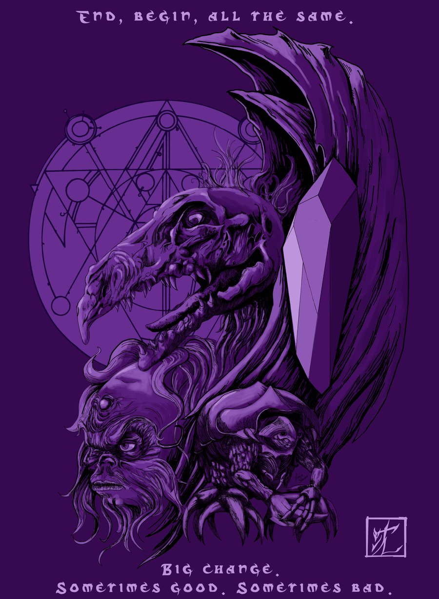 Image of Dark Crystal A2 Print