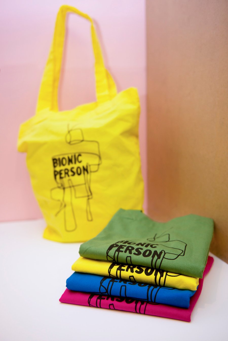Image of Bionic Person / tote bag