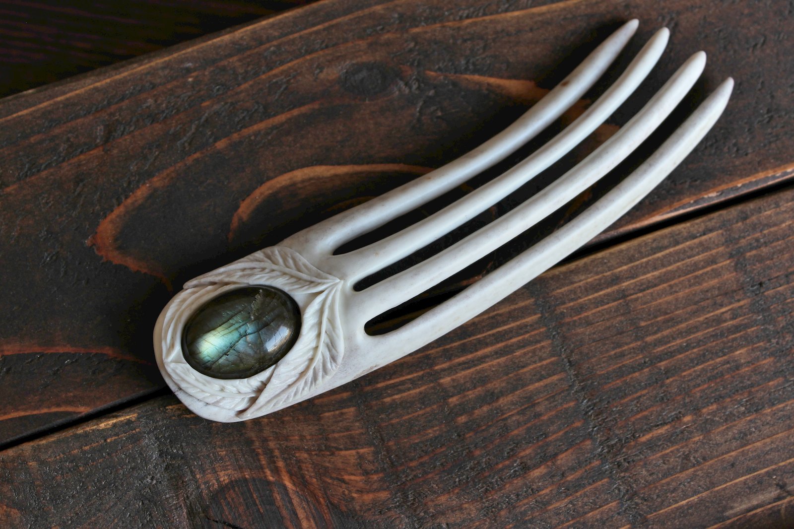 antler hair fork