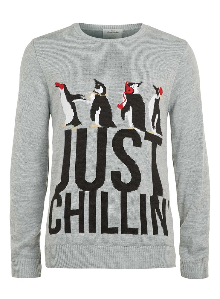 Image of Just Chillin Knitted Christmas Jumper 