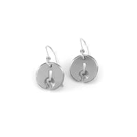 Image 1 of keyhole earrings