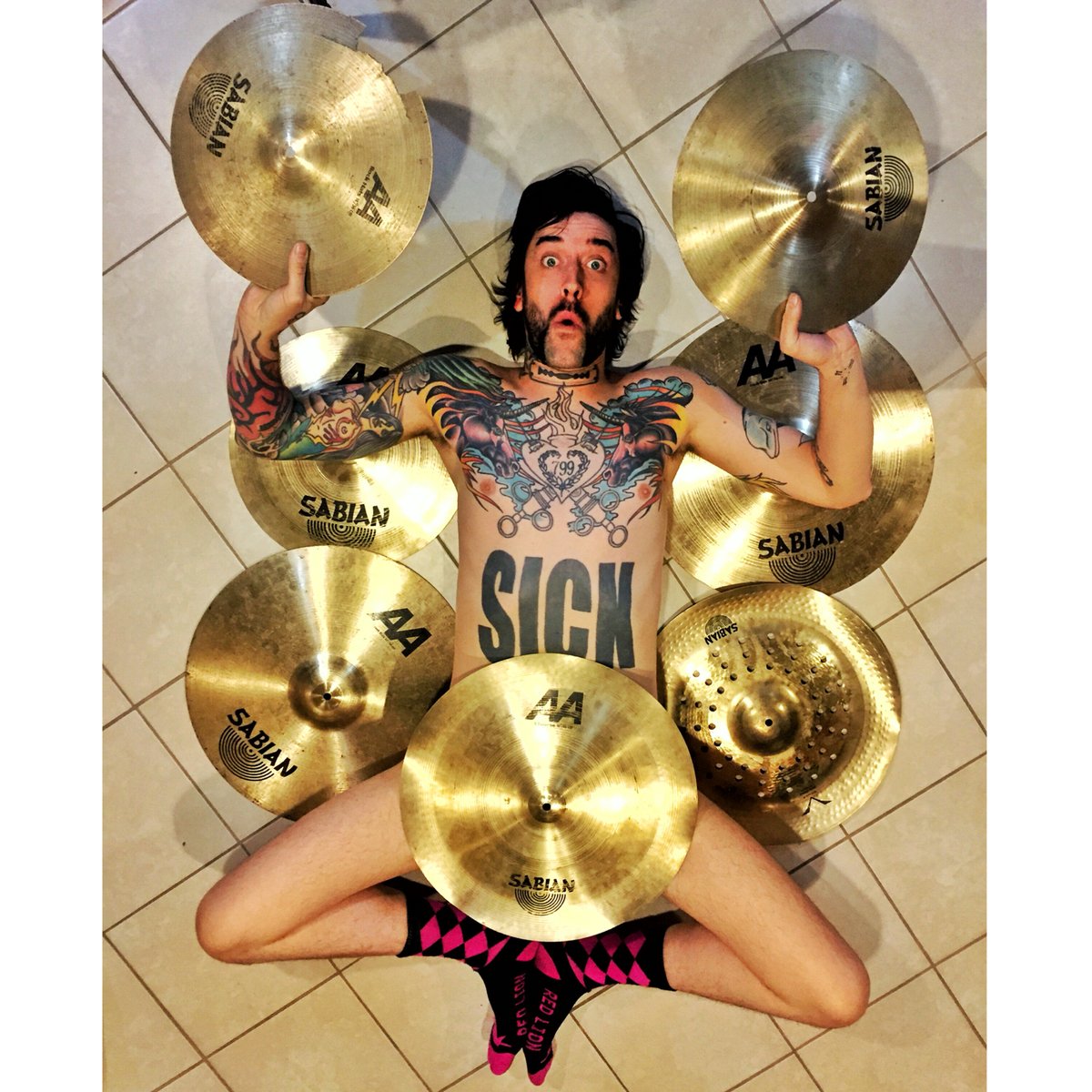 Image of Cymbals signed by Joe Letz